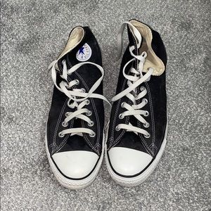 Mens black converse